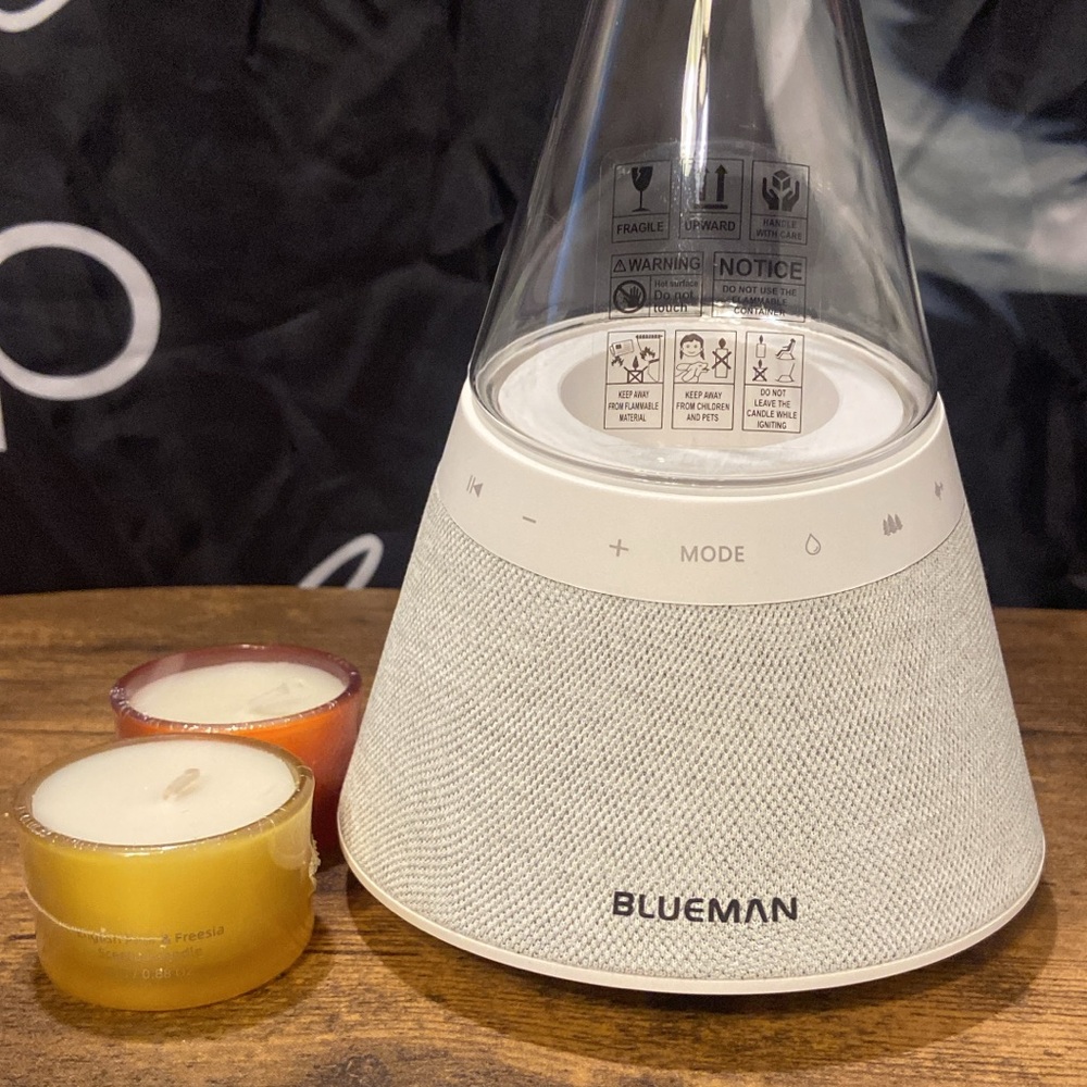 Bluetooth Speaker With Candle Insert